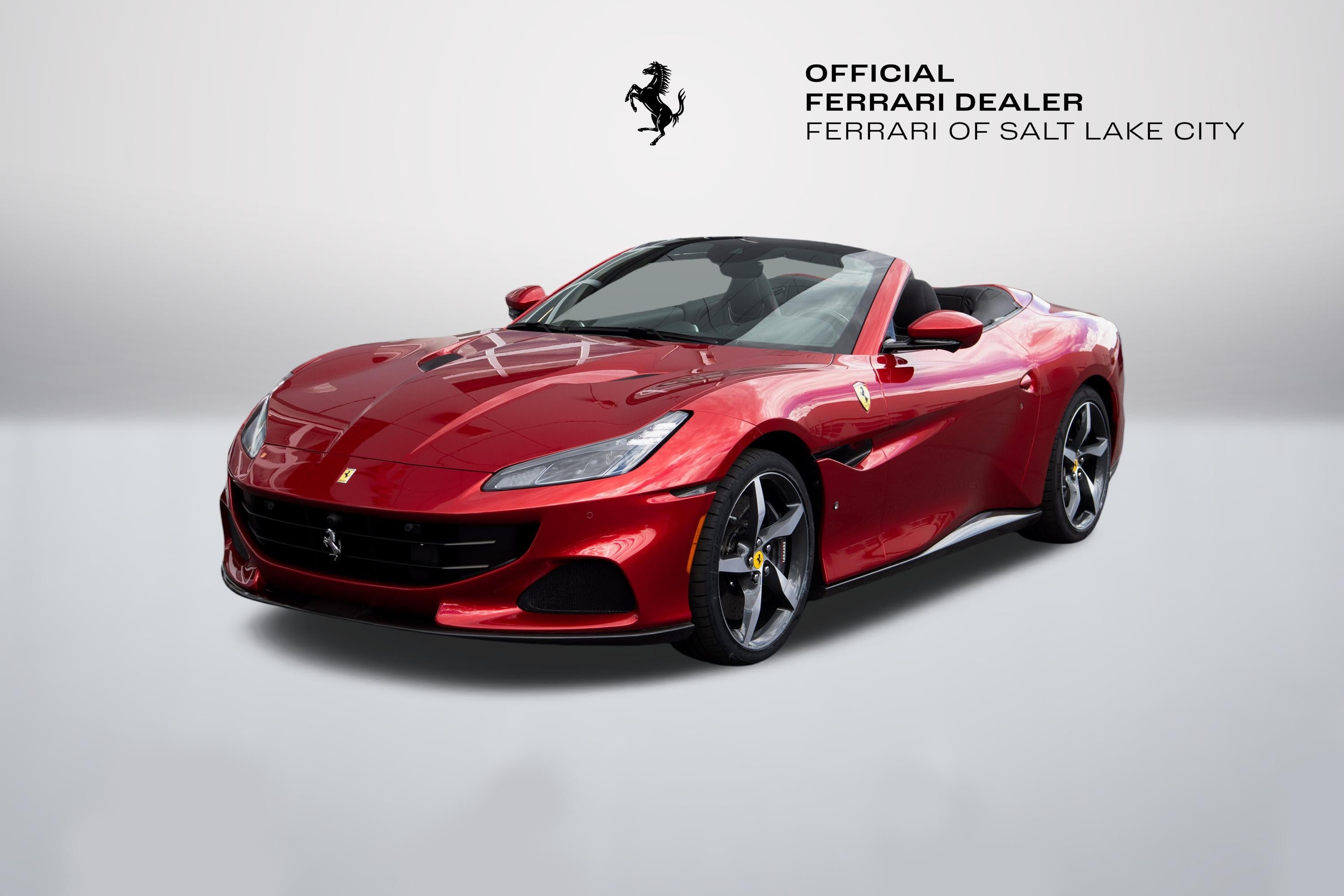 Used 2022 Rosso Portofino Ferrari Convertible image 1