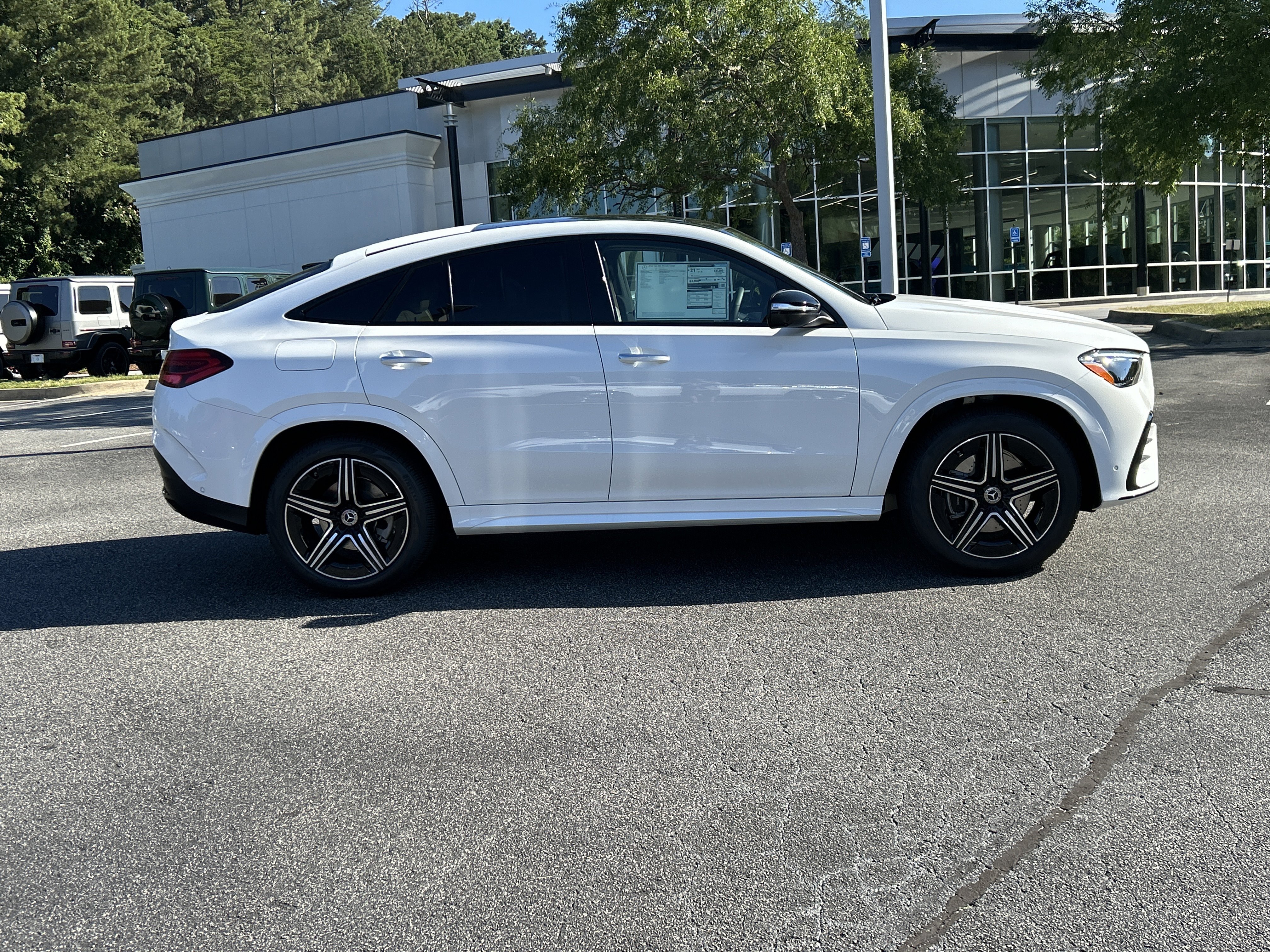 New 2026 Polar White Mercedes-Benz GLE 450 4MATIC® Coupe image 5