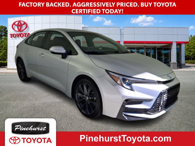 Used 2024 Silver Toyota XSE image 1