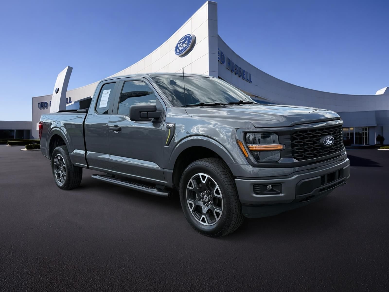 Used 2024 Gray Metallic Ford STX image 4