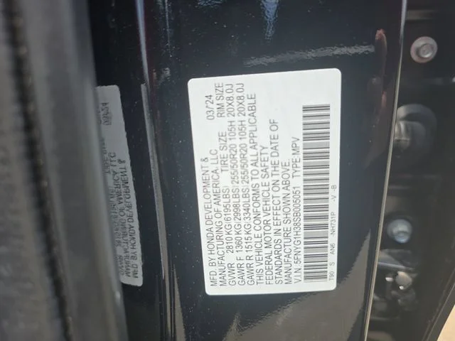 Used 2025 Black Honda Sport image 35