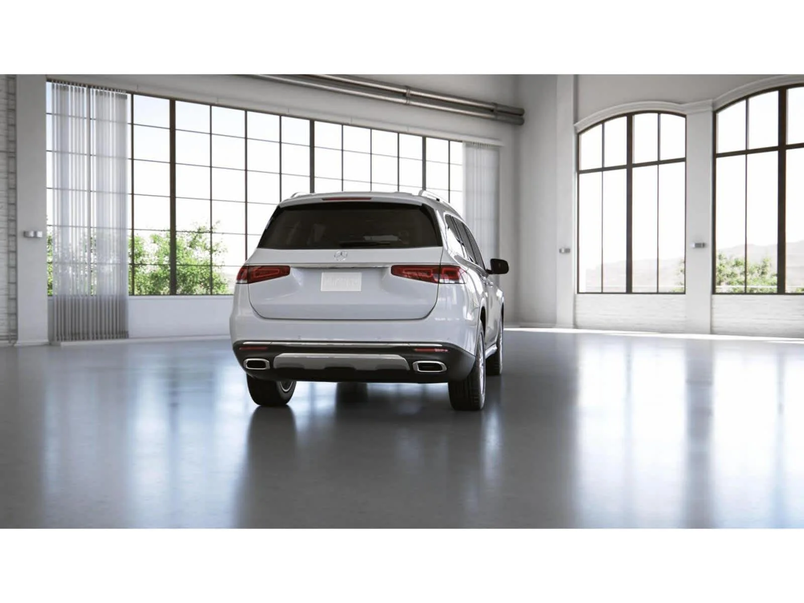 Used 2020 Polar White Mercedes-Benz GLS 450 image 24