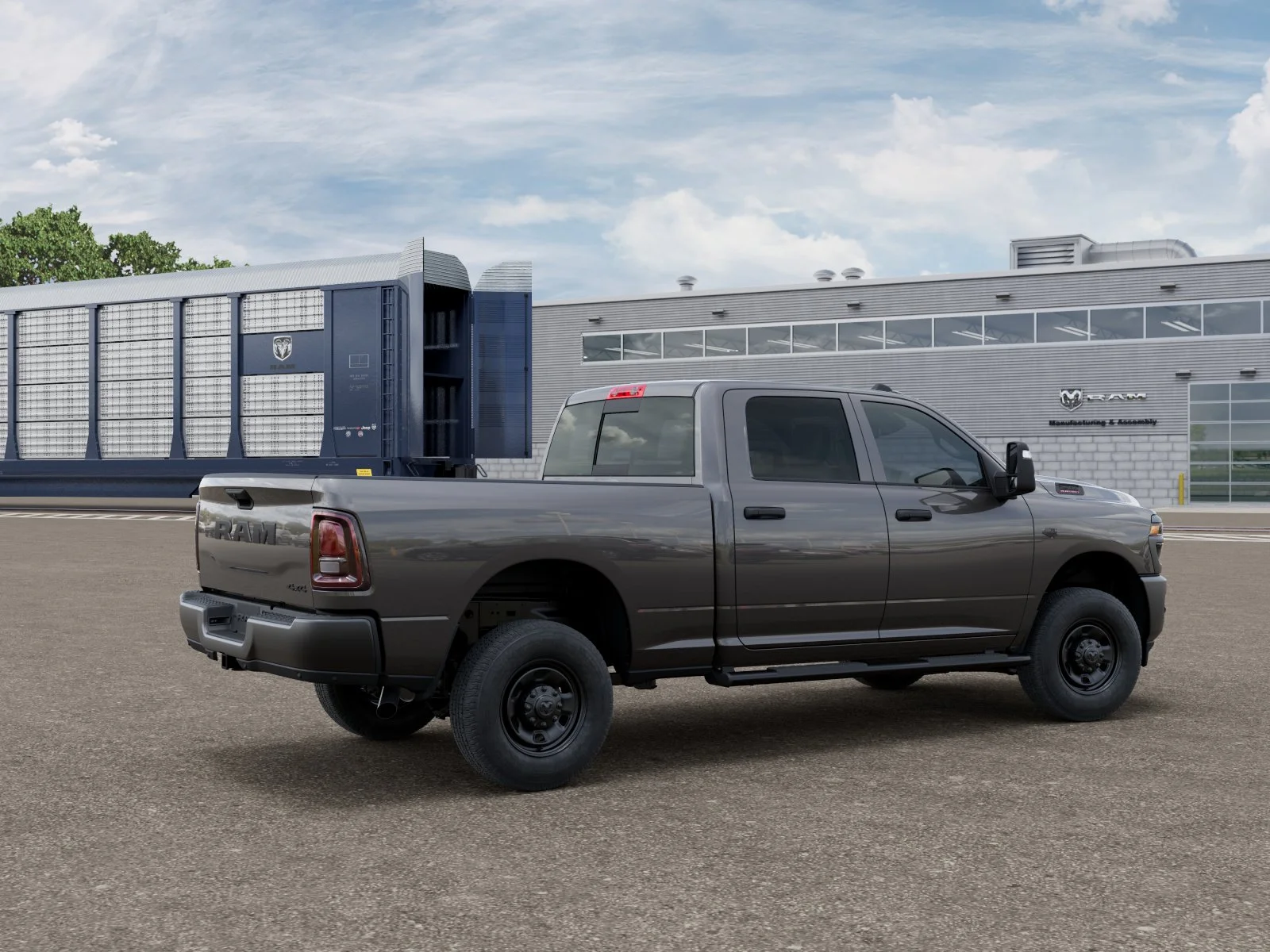 New 2027 Granite Crystal Metallic Clearcoat RAM Tradesman image 30