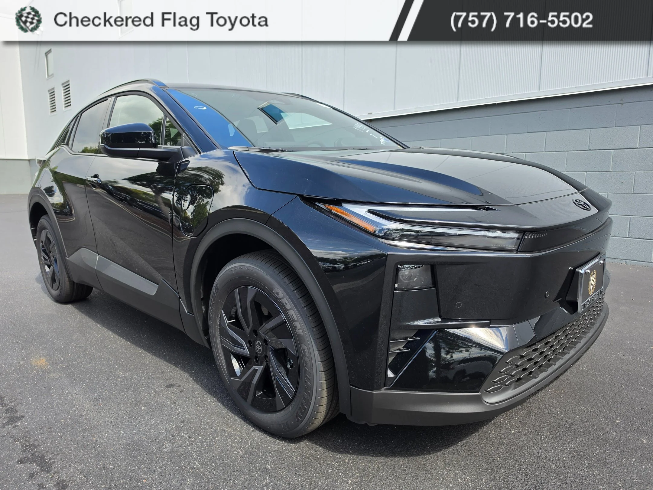 New 2026 Midnight Black Metallic Toyota SE image 1