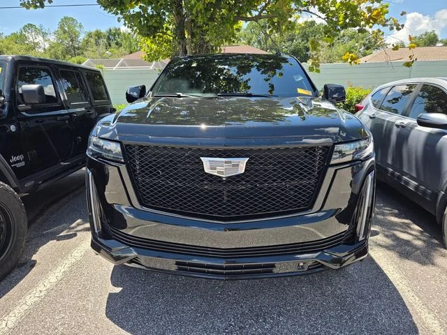 Used 2023 Black Cadillac Sport Platinum image 2