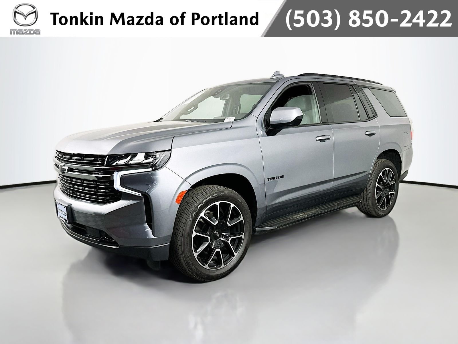 Used 2021 Steel Metallic Chevrolet RST image 3