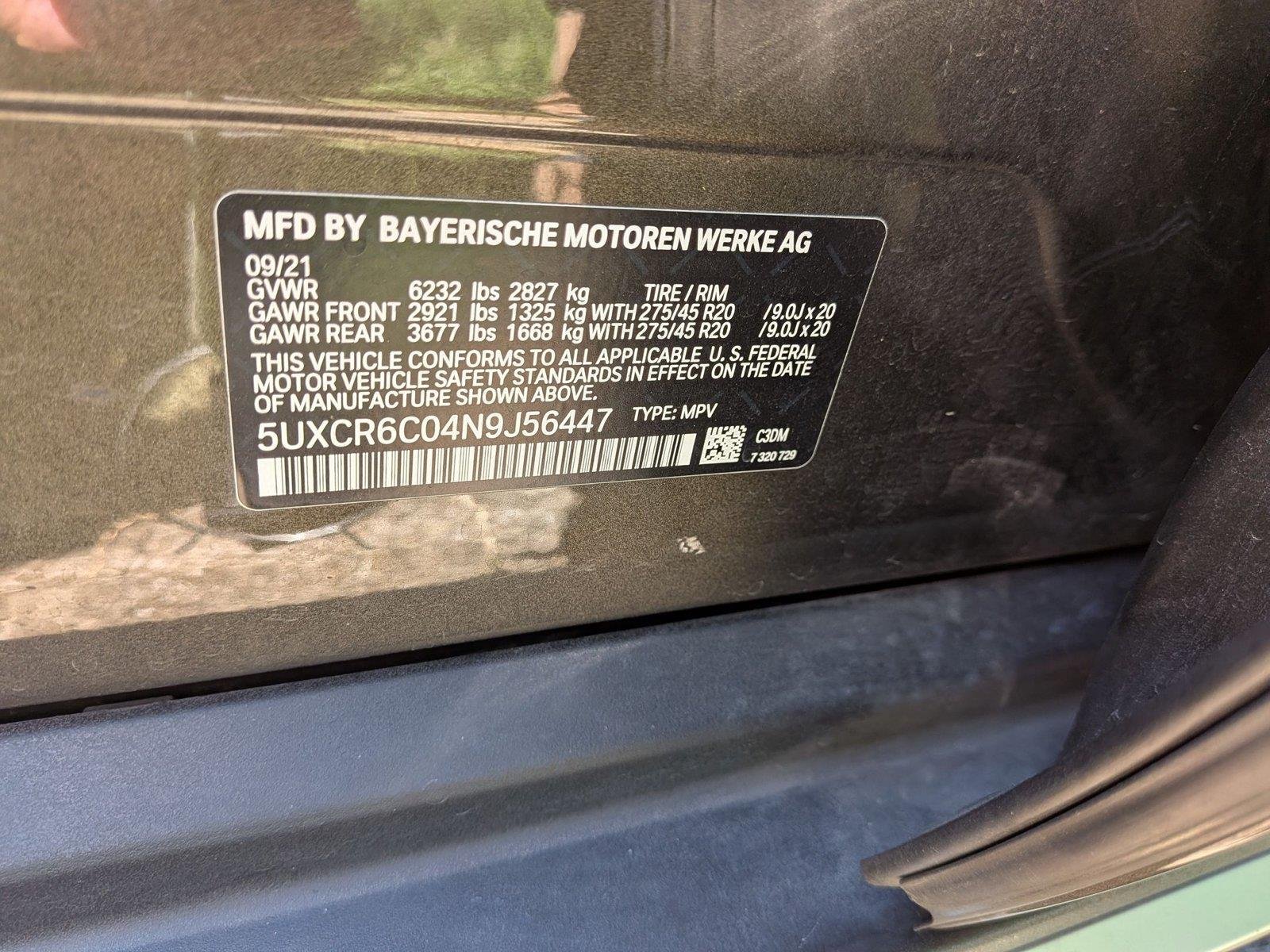 Used 2022 Manhattan Green Metallic BMW xDrive40i image 6