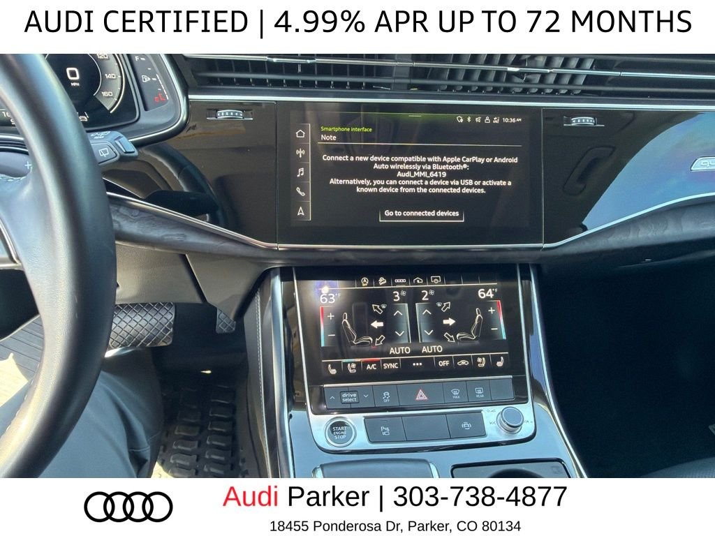 Used 2023 White Audi 55 Premium Plus image 9