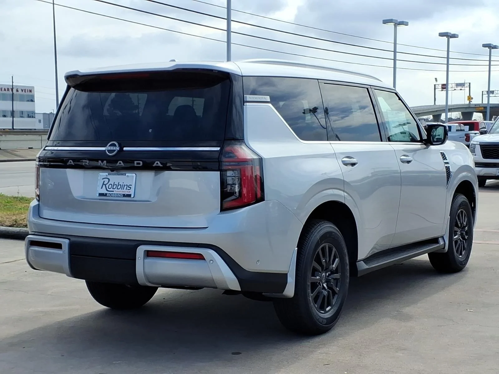 2026 Nissan Armada SV Silver at Robbins Nissan