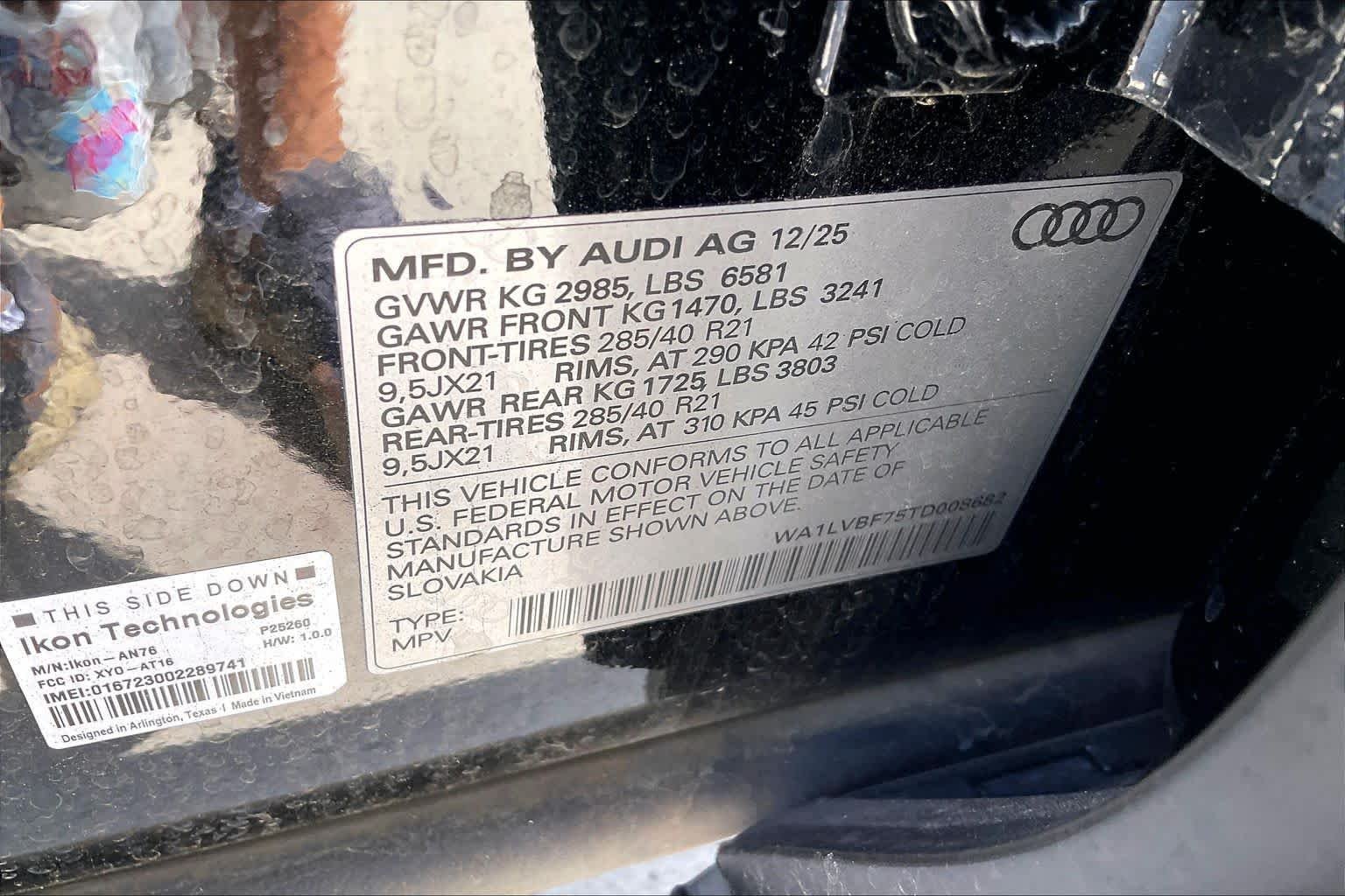 Used 2026 Mythos Black Metallic Audi Premium Plus image 34