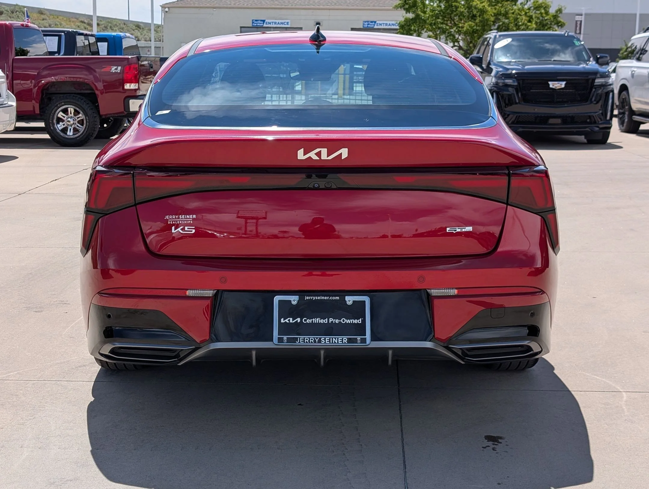 Used 2025 Runway Red Kia GT-Line image 4