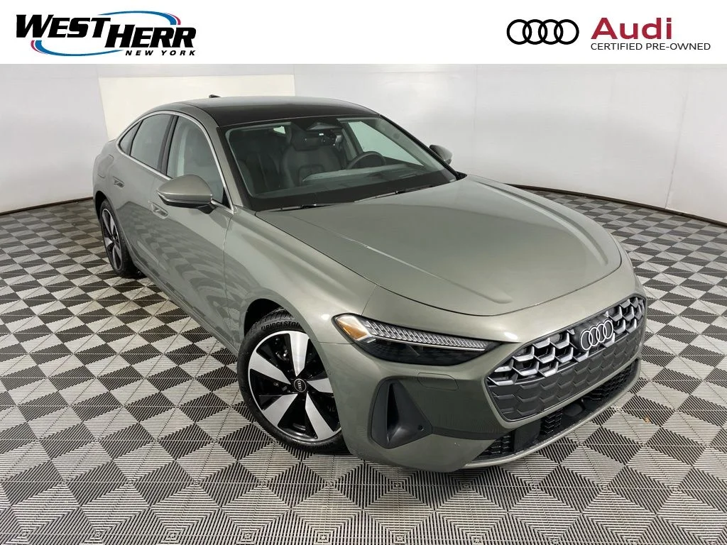 Certified Used 2025 Gray Audi 2.0T Prestige image 1