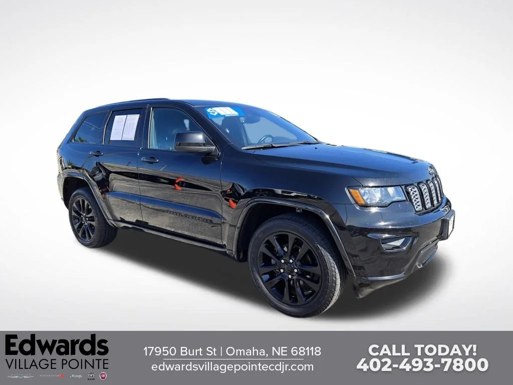 Certified Used 2020 Black Jeep Altitude image 1