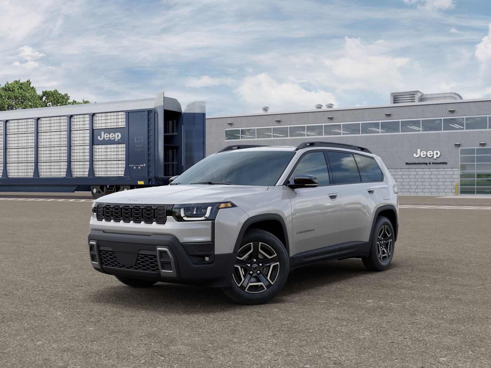 New 2026 Silver Zynith Clear-Coat Exterior Paint Jeep Limited image 27