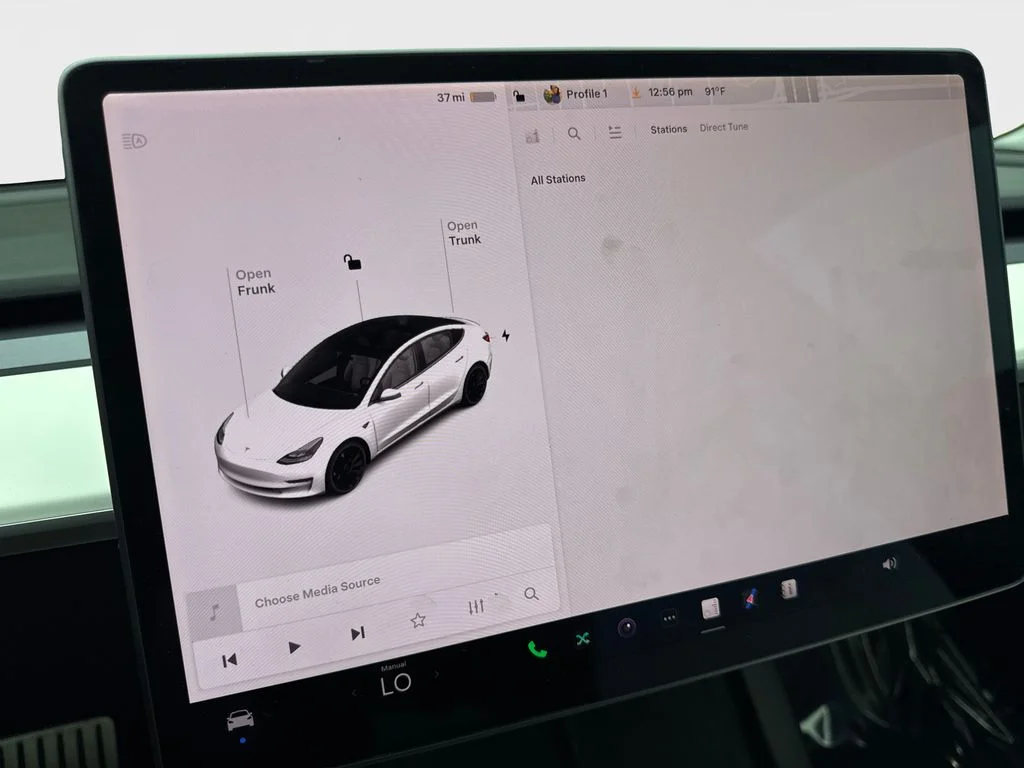 Used 2021 White Tesla Performance image 64