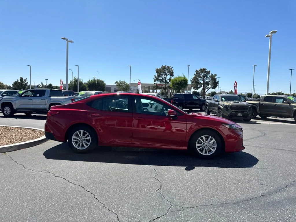 Used 2025 Red Toyota LE image 5