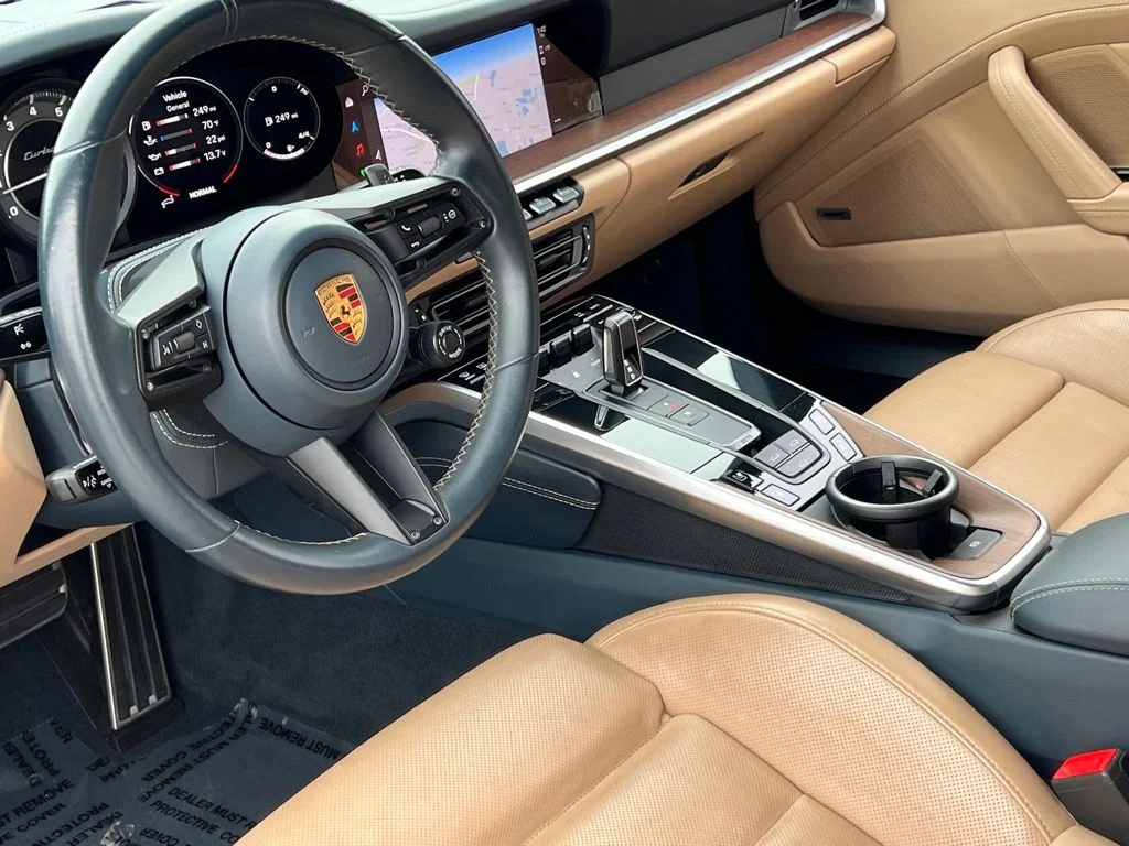 Used 2022 Blue Porsche Turbo S image 14