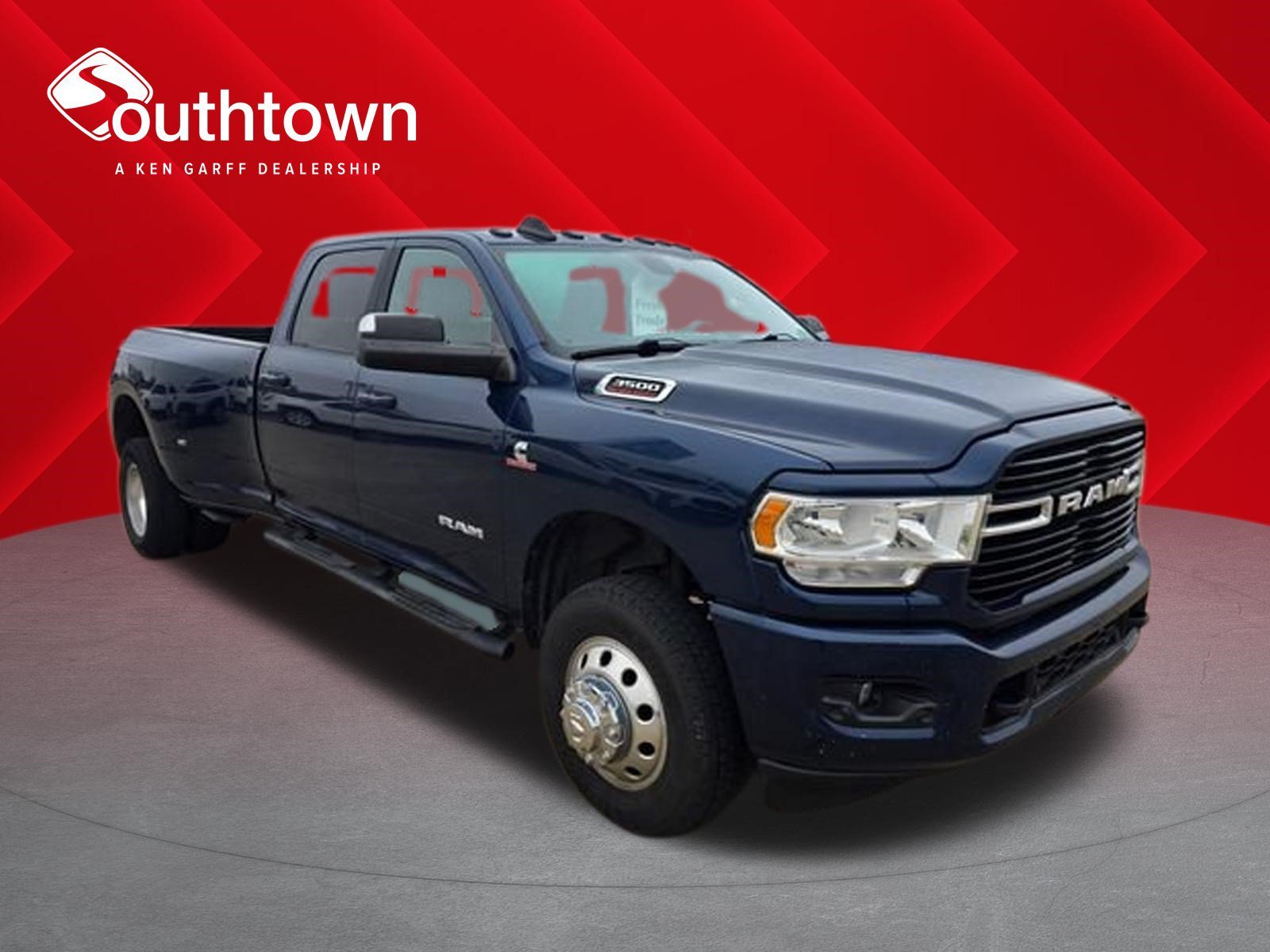 Used 2020 Patriot Blue Pearlcoat Ram Lone Star image 1