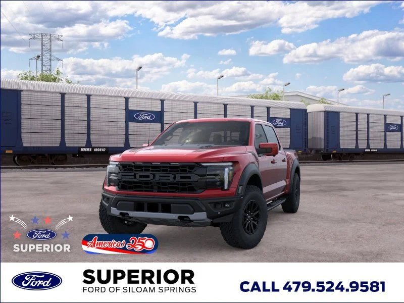 New 2026 Ruby Red Ford Raptor image 2