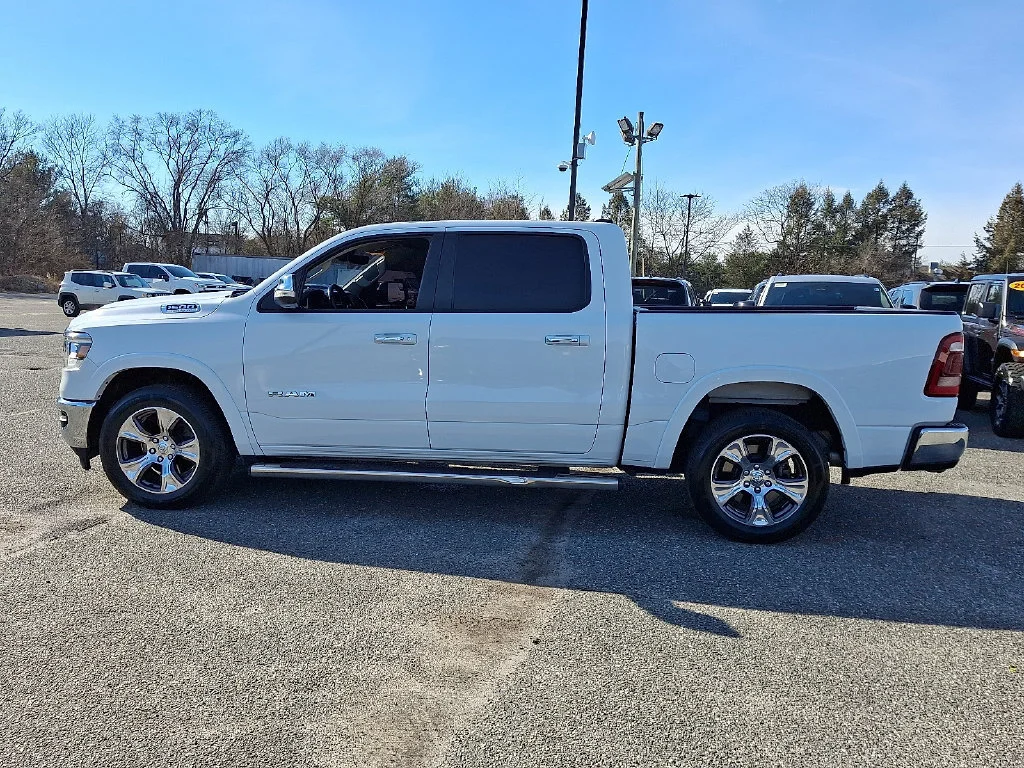 Used 2022 Bright White Clearcoat Ram Laramie image 7