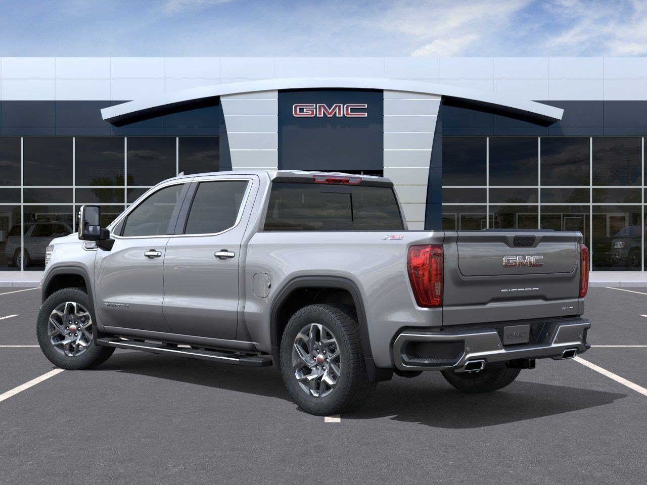 New 2026 Sterling Metallic GMC SLT image 3