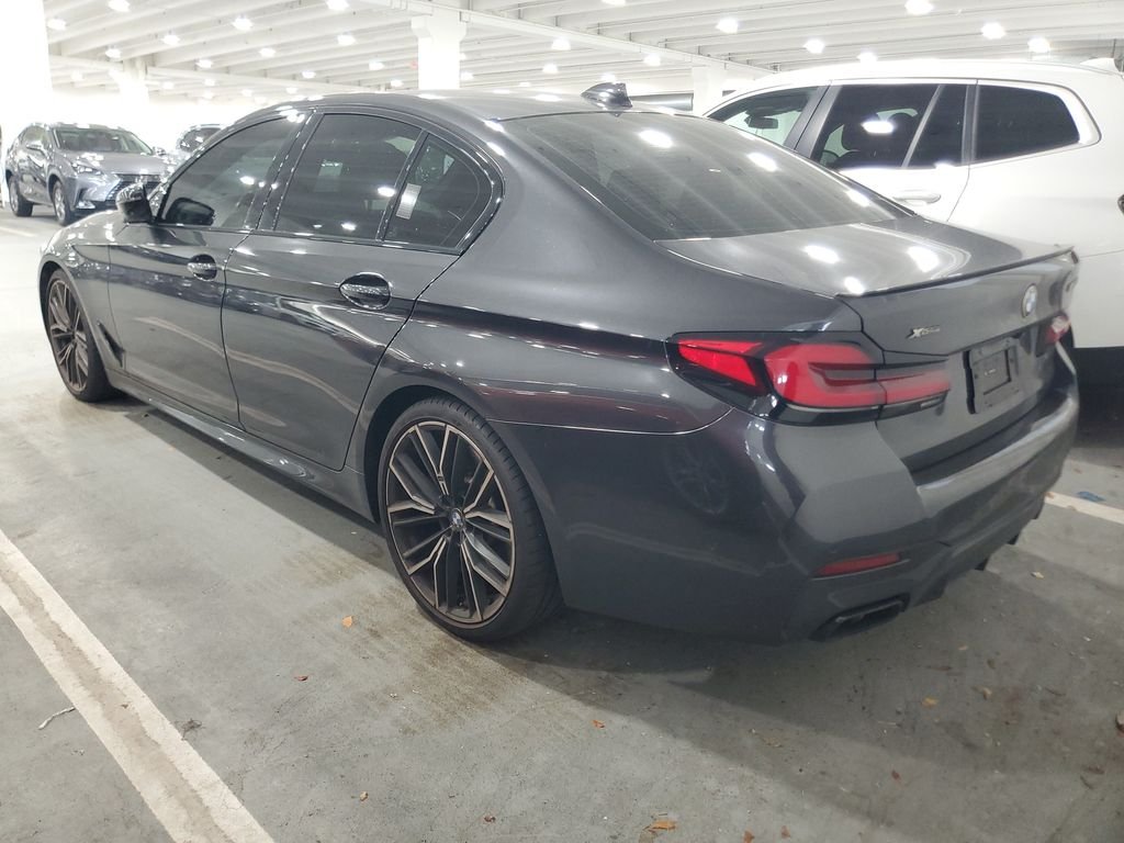 Certified Used 2023 Dark Graphite BMW M550i xDrive image 4
