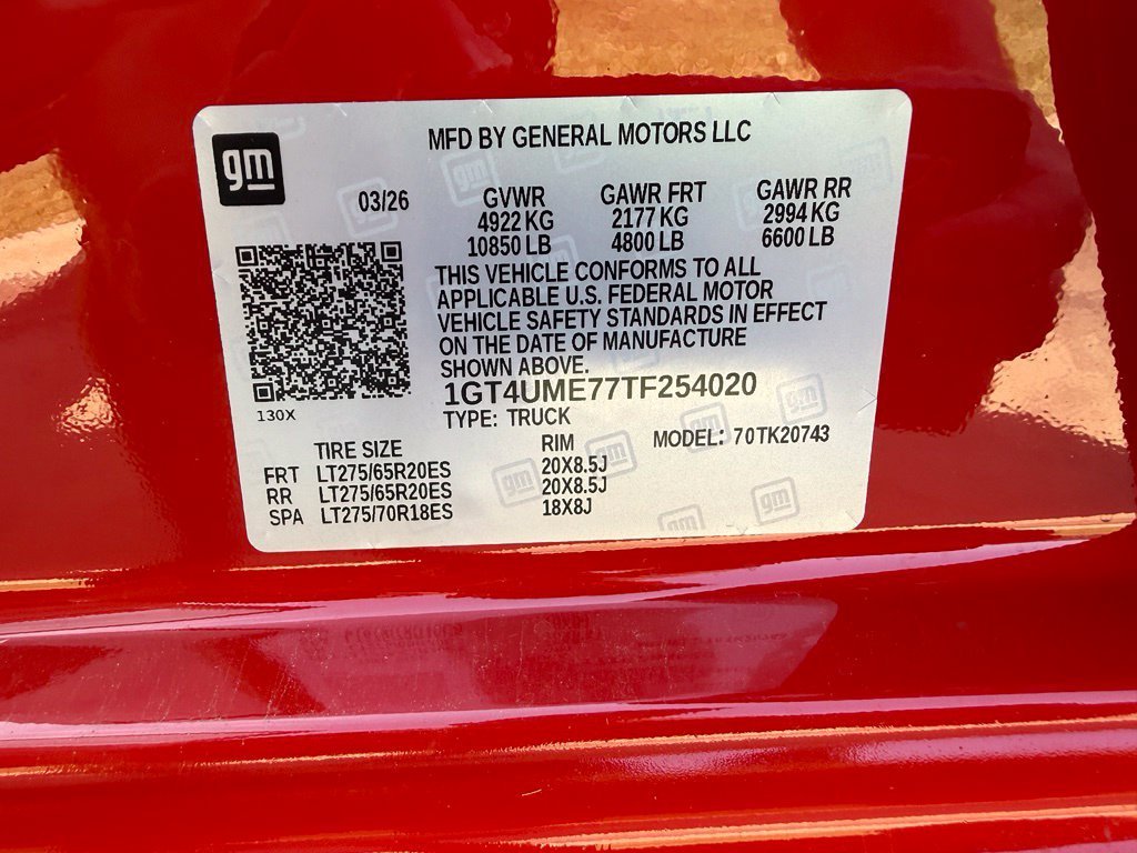 New 2026 Cardinal Red GMC SLE image 12
