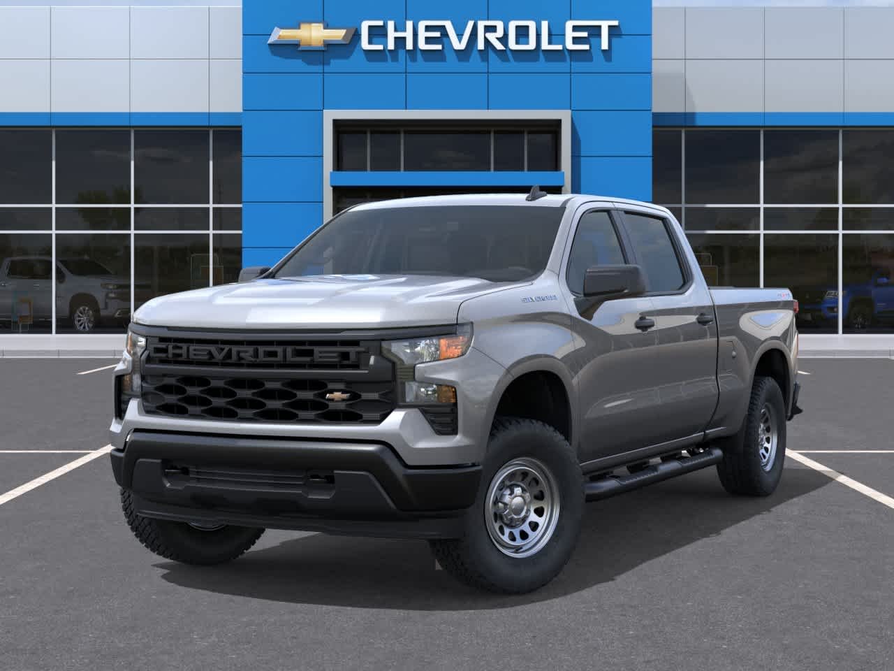 New 2026 Sterling Gray Metallic Chevrolet WT image 6