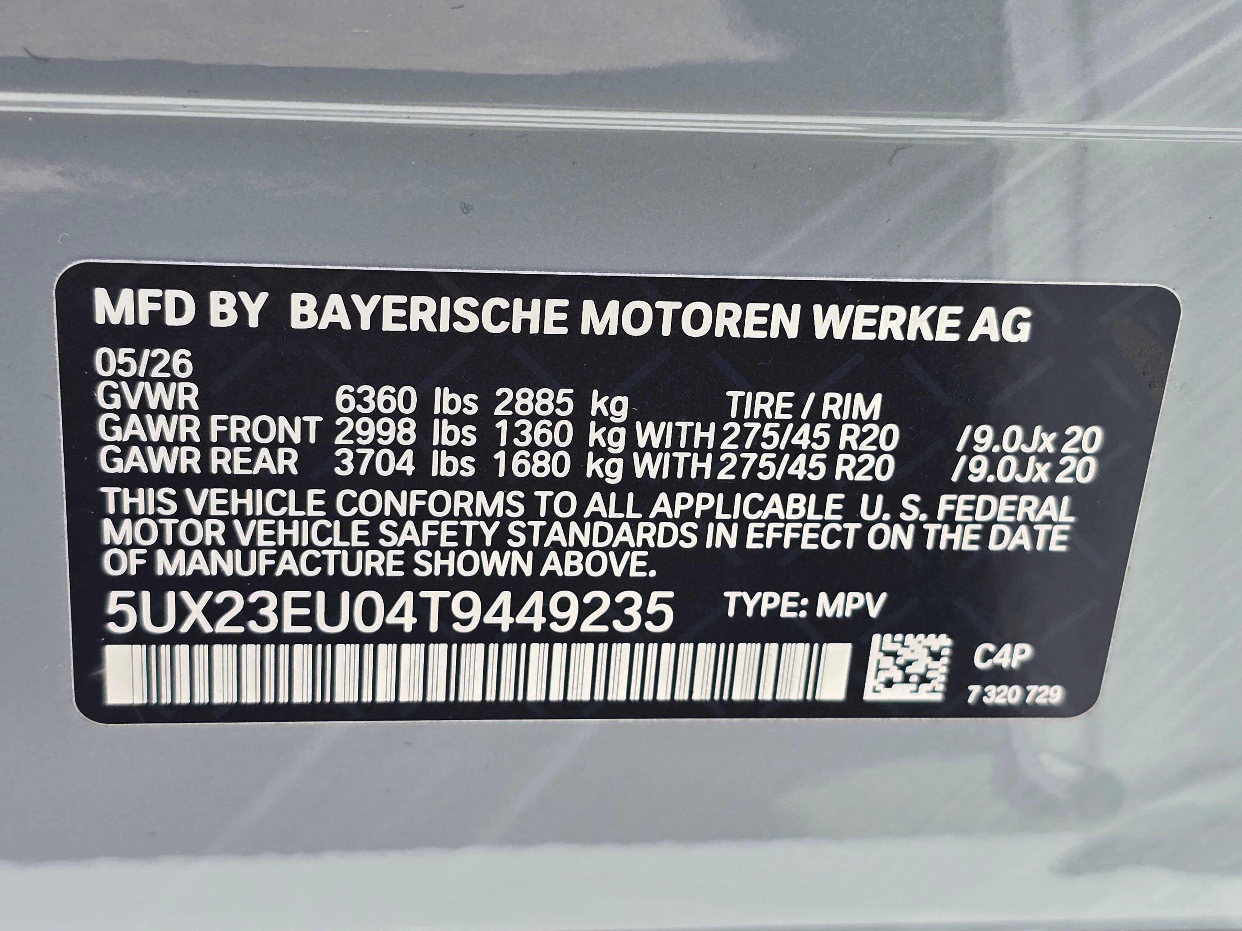 New 2026 Brooklyn Grey Metallic BMW xDrive40i image 30