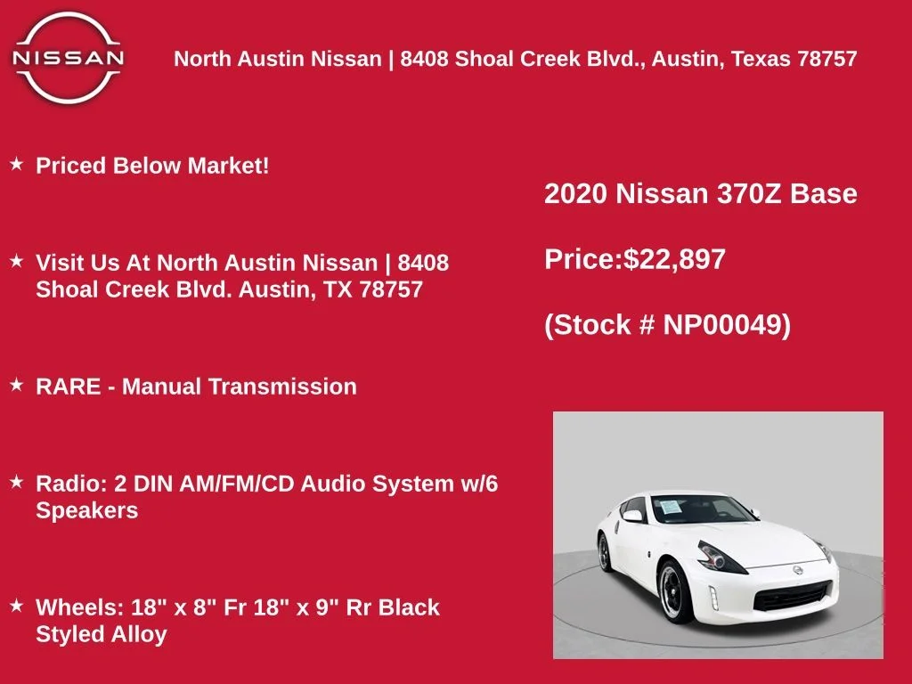 Used 2020 White Nissan Base image 11