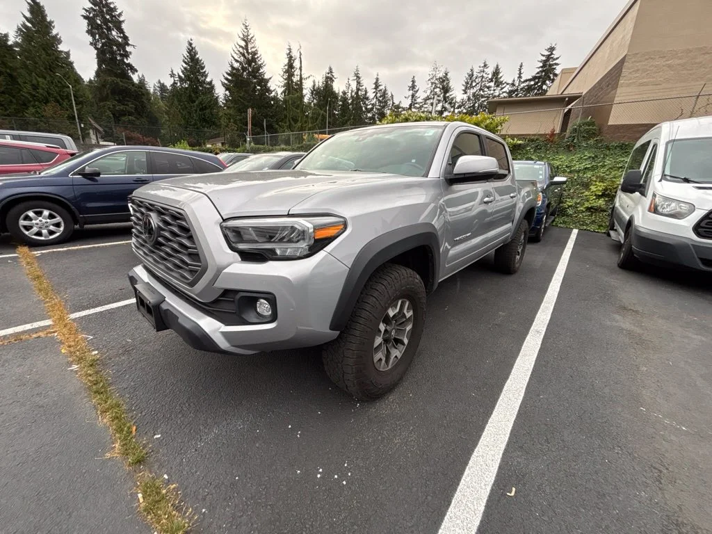 Used 2021 Silver Sky Metallic Toyota TRD Off-Road image 1