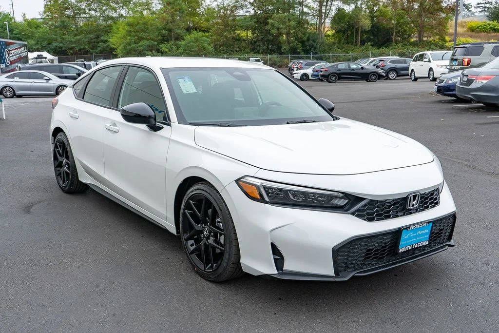 New 2026 Platinum White Pearl Honda Sport image 4