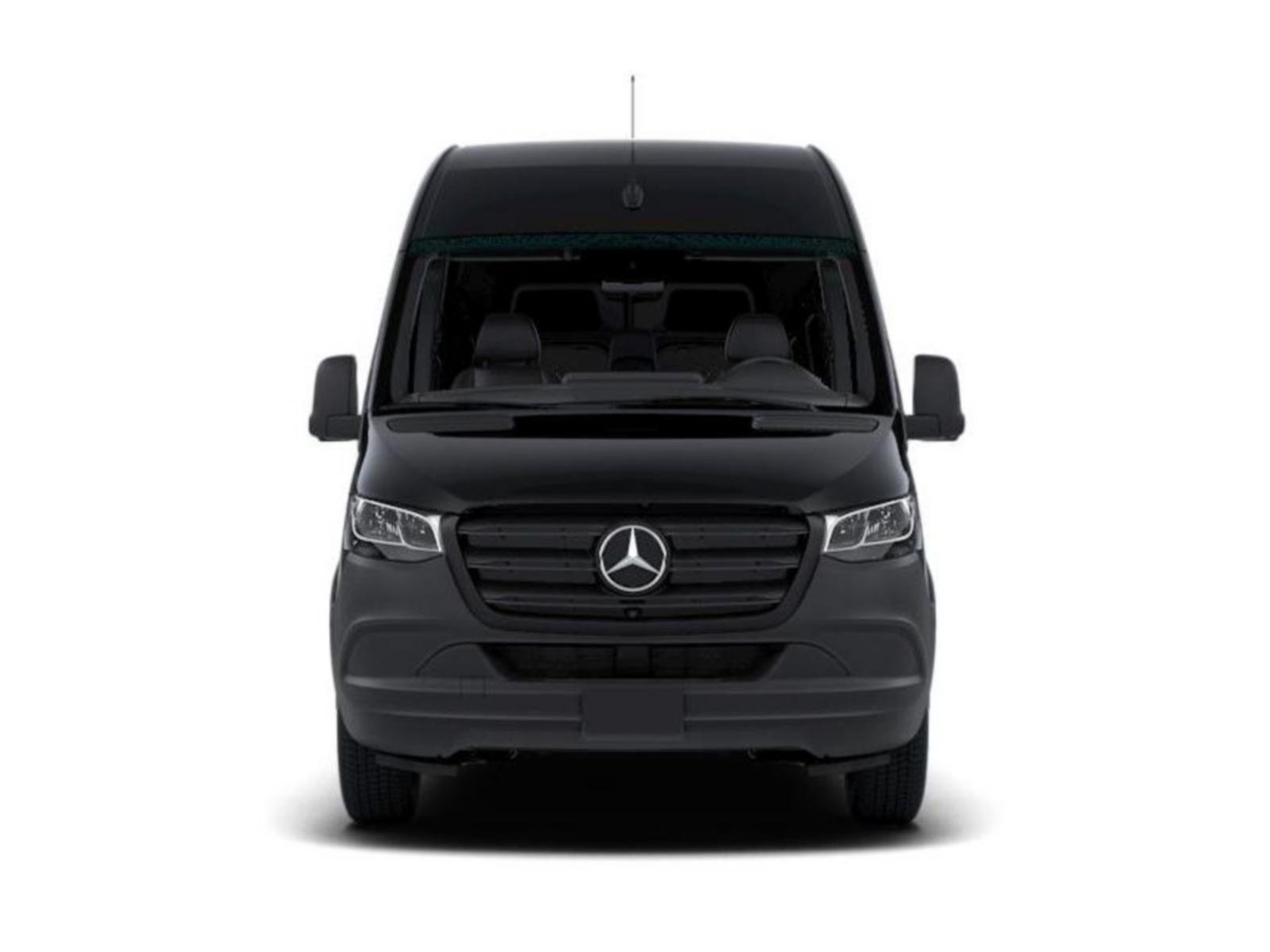 New 2026 Obsidian Black Metallic Mercedes-Benz 2500 High Roof I4 Diesel HO 170 RWD image 2