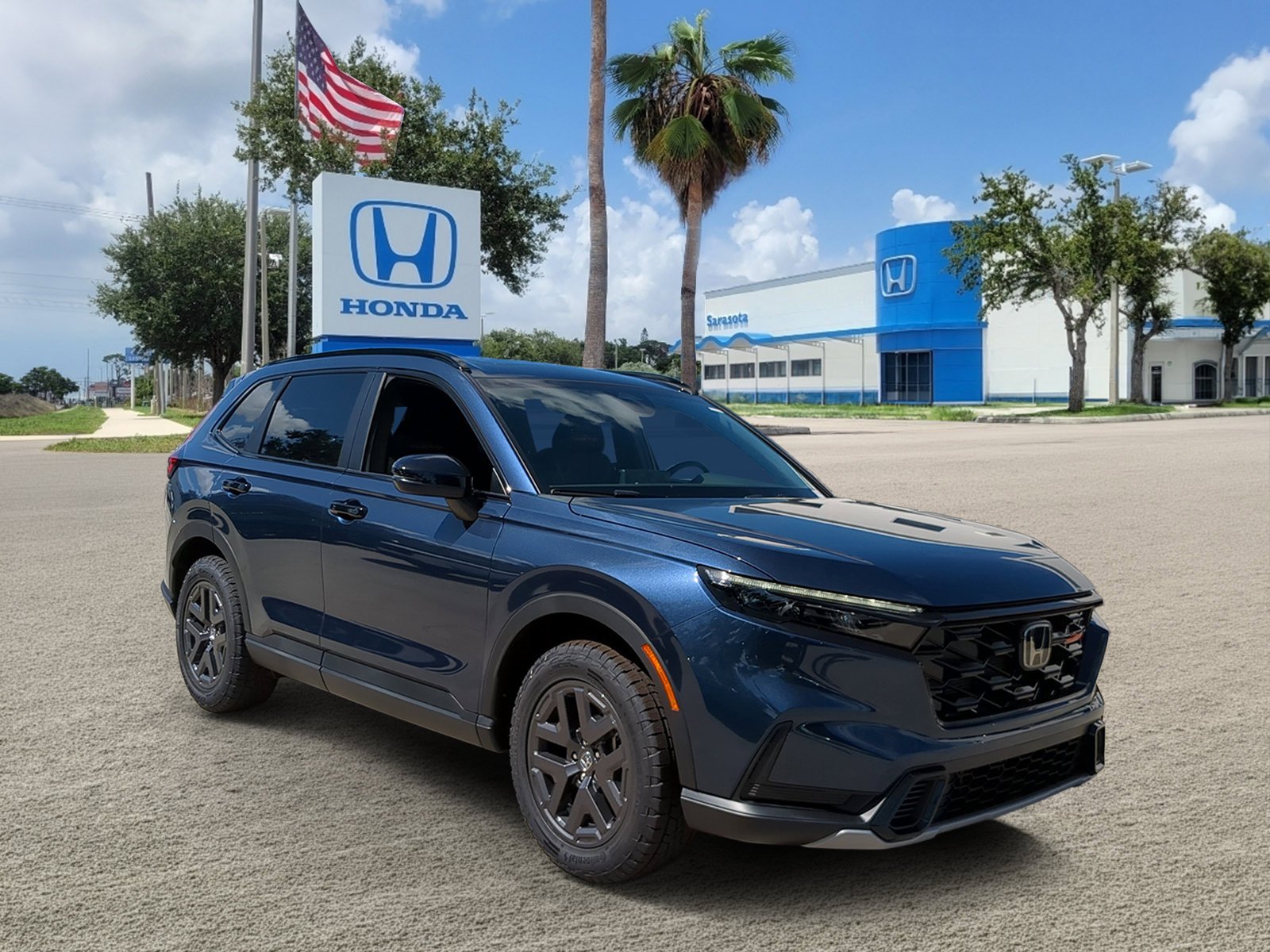 New 2026 Canyon River Blue Metallic Honda TrailSport image 1