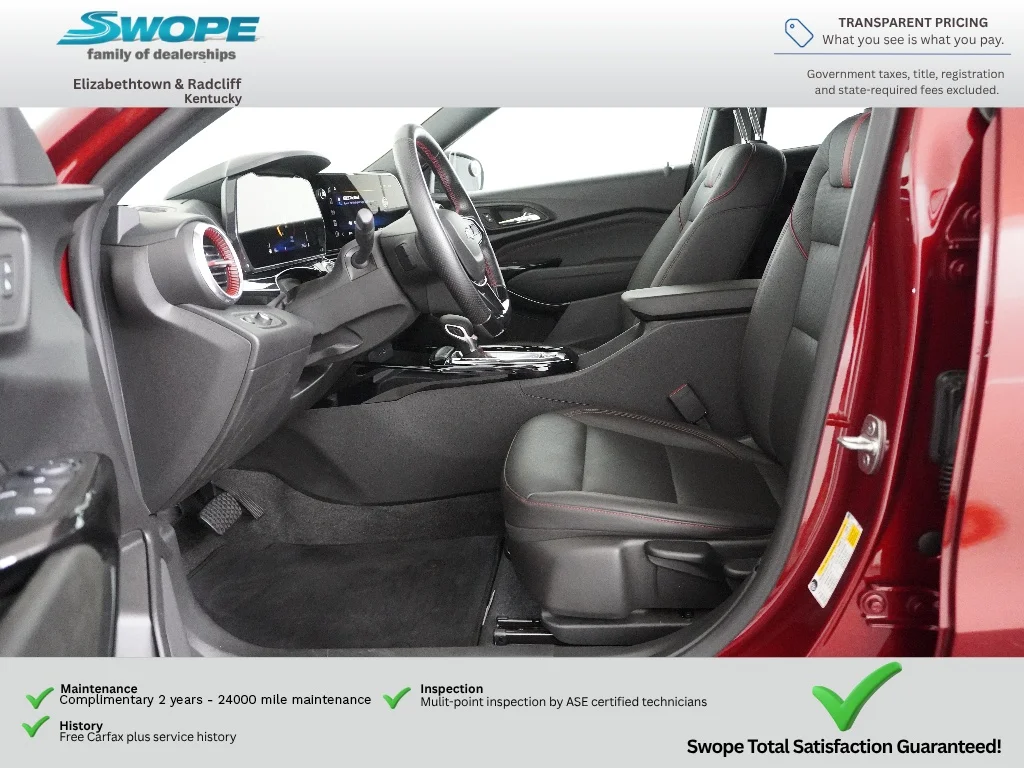 Used 2024 CRIMSON METALLIC Chevrolet 2RS image 12