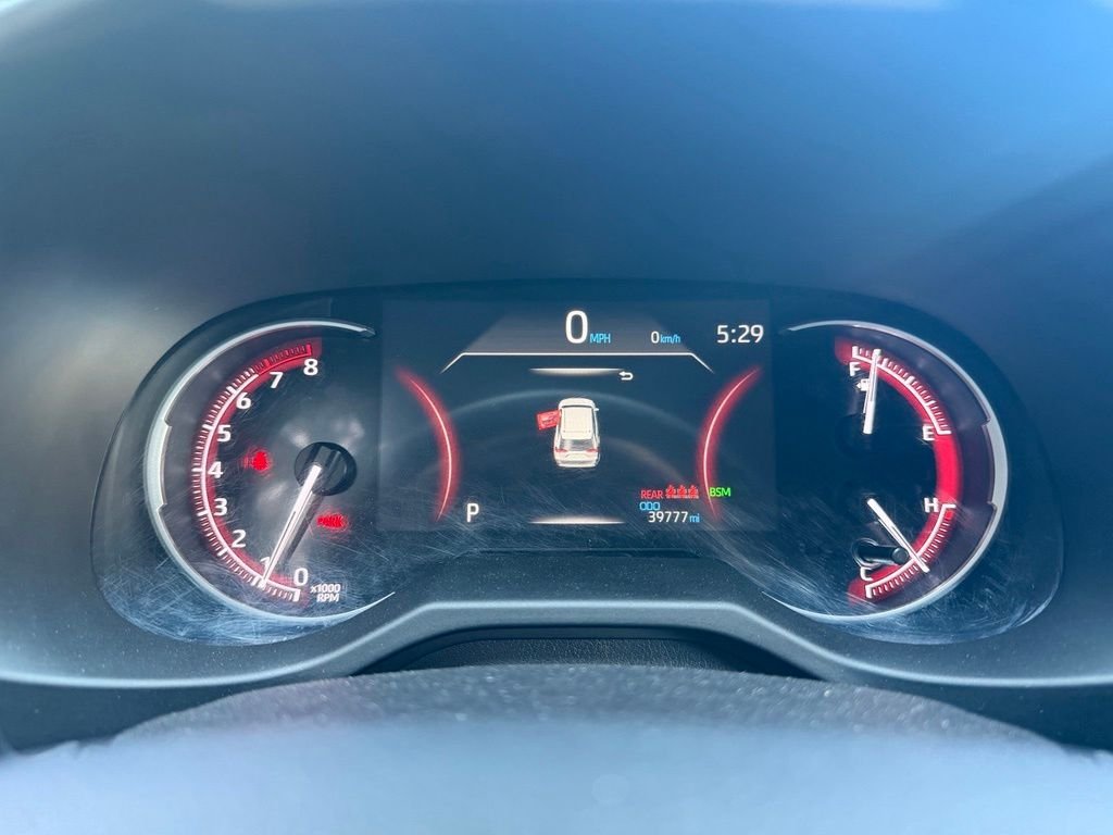 Used 2025 Magnetic Gray Metallic Toyota LE image 19