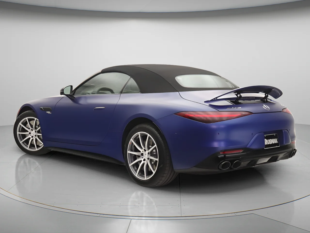 New 2026 MANUFAKTUR Starling Blue Magno Mercedes-Benz SL 43 AMG® image 2