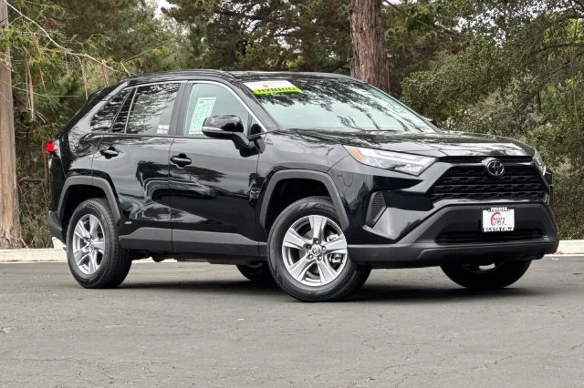 Certified Used 2025 Black Toyota XLE image 2