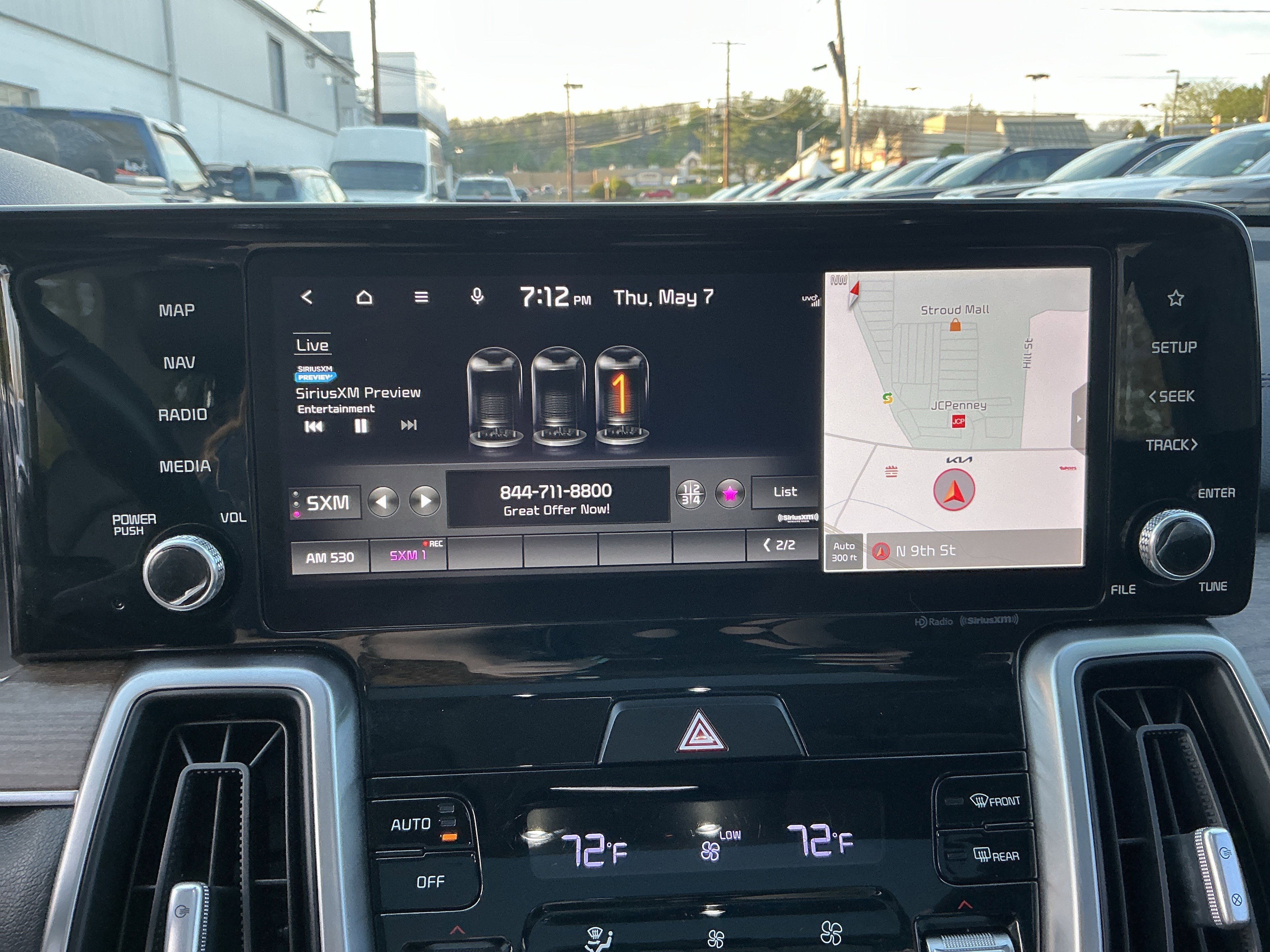 Used 2022 Wolf Gray Kia X-Line EX image 22