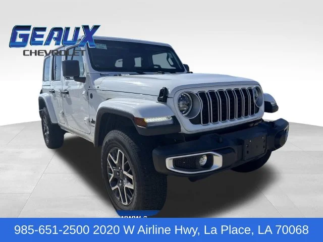 Used 2026 White Jeep Sahara image 1