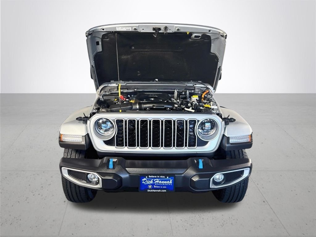Certified Used 2024 Silver Jeep Sahara 4xe image 22