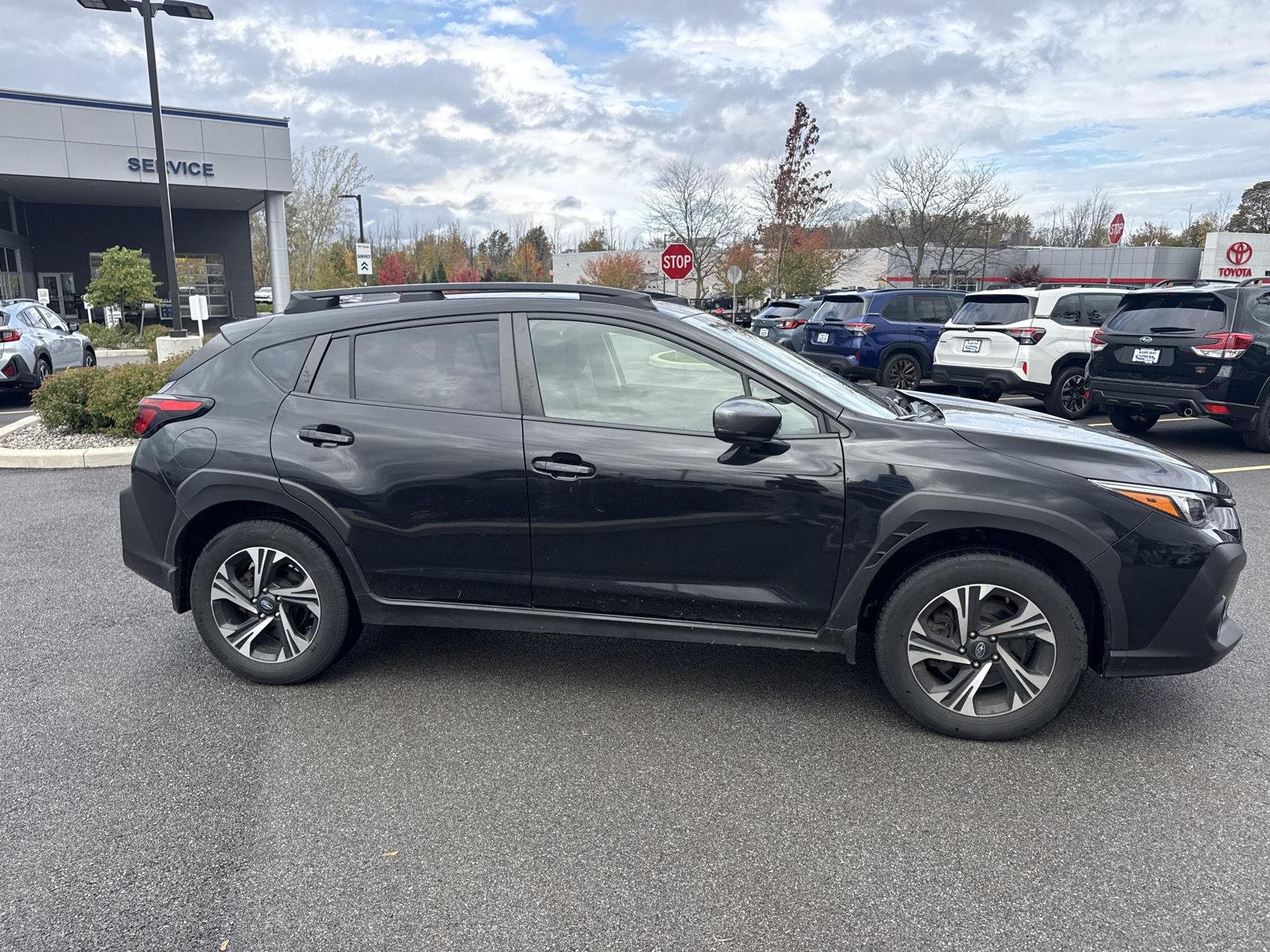 Used 2024 Crystal Black Silica Subaru Premium image 10