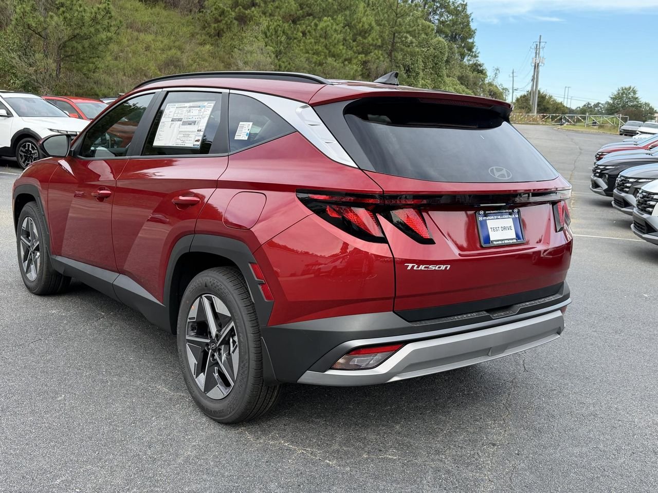 New 2026 Ultimate Red Hyundai SEL FWD image 4