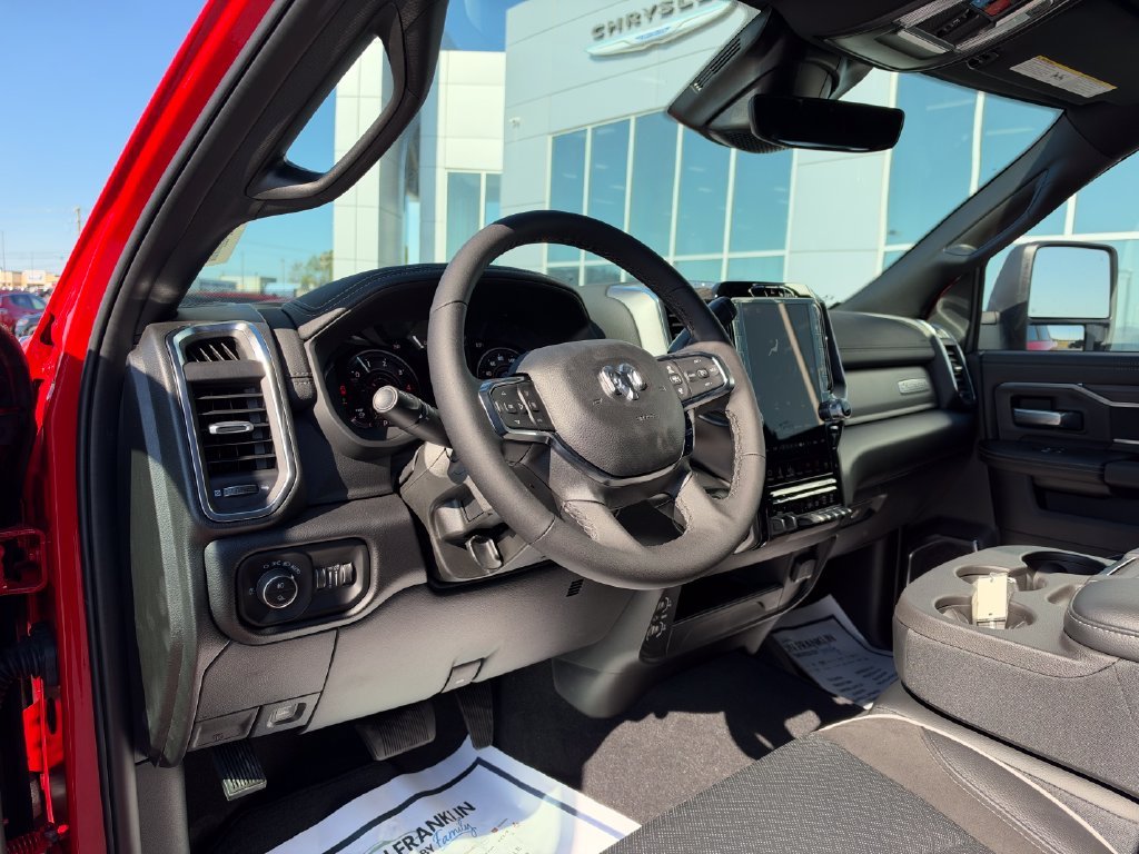 New 2027 Flame Red Clear-Coat Exterior Paint RAM Laramie image 9