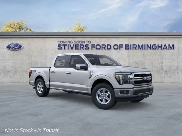 New 2026 Iconic Silver Metallic Ford Lariat® image 1
