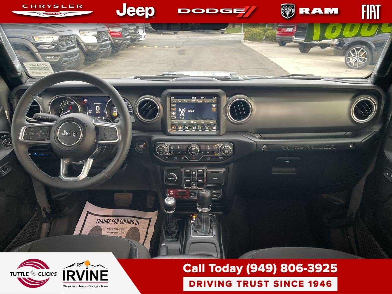 Used 2023 Sting-Gray Clearcoat Jeep Rubicon image 15