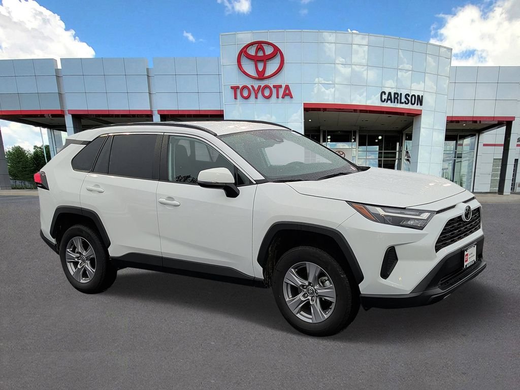 Certified 2025 Toyota RAV4 XLE with VIN 2T3P1RFV6SW555858 for sale in Minneapolis, Minnesota