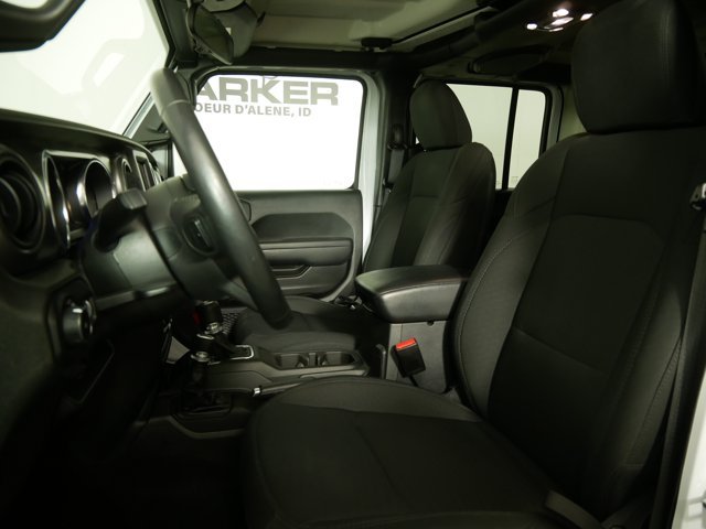 Used 2023 Bright White Clearcoat Jeep Sport S w/ Convenience Pkg & Weather Pkg image 9