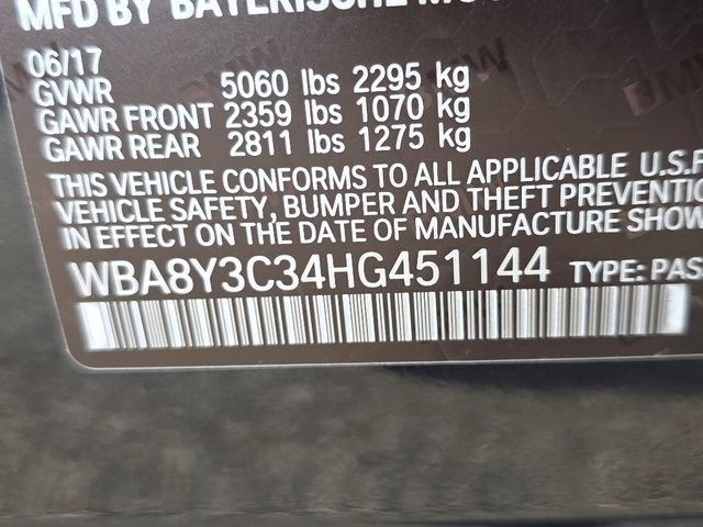 Used 2017 Black BMW xDrive image 36