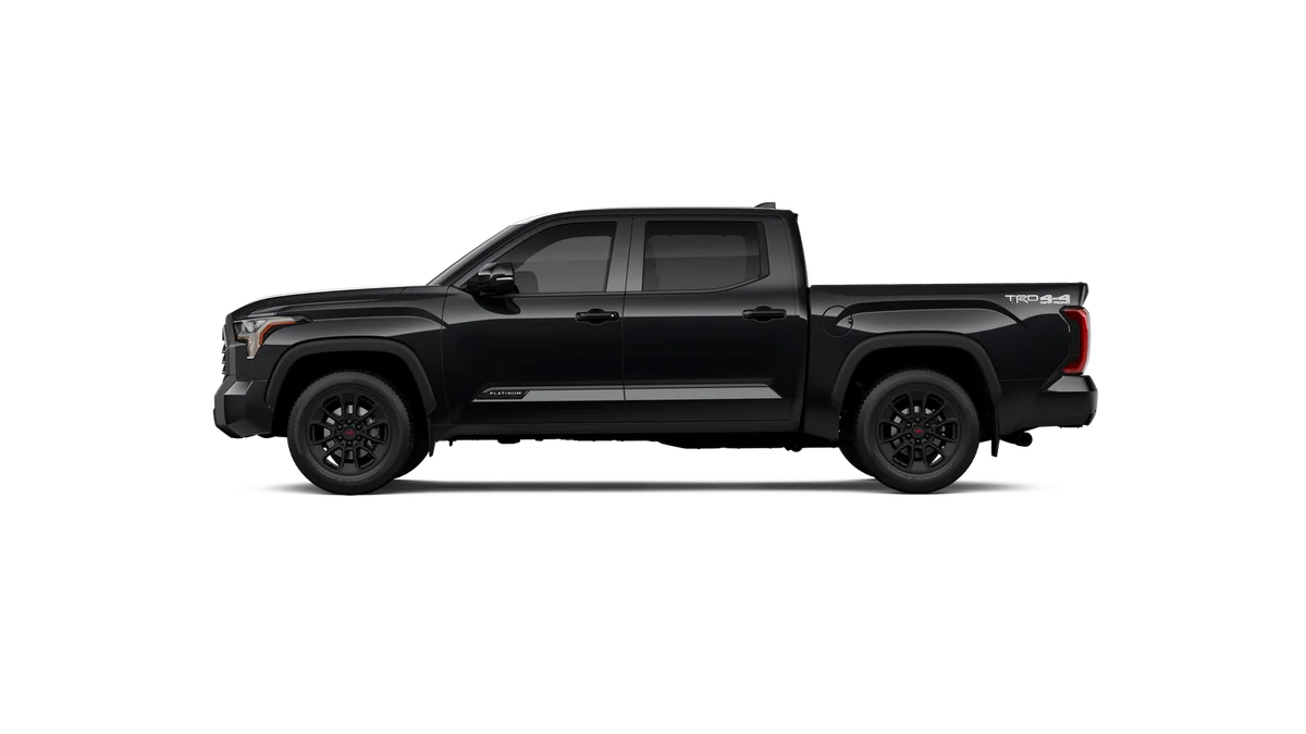 New 2026 Midnight Black Metallic Toyota Platinum image 4